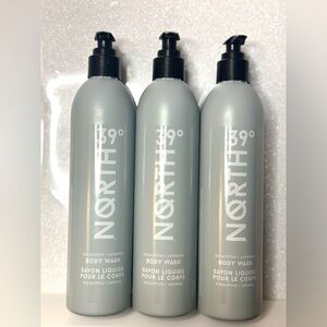 39 Degrees North Body Wash Eucalyptus and Lavender Moisturizing-Set of 3